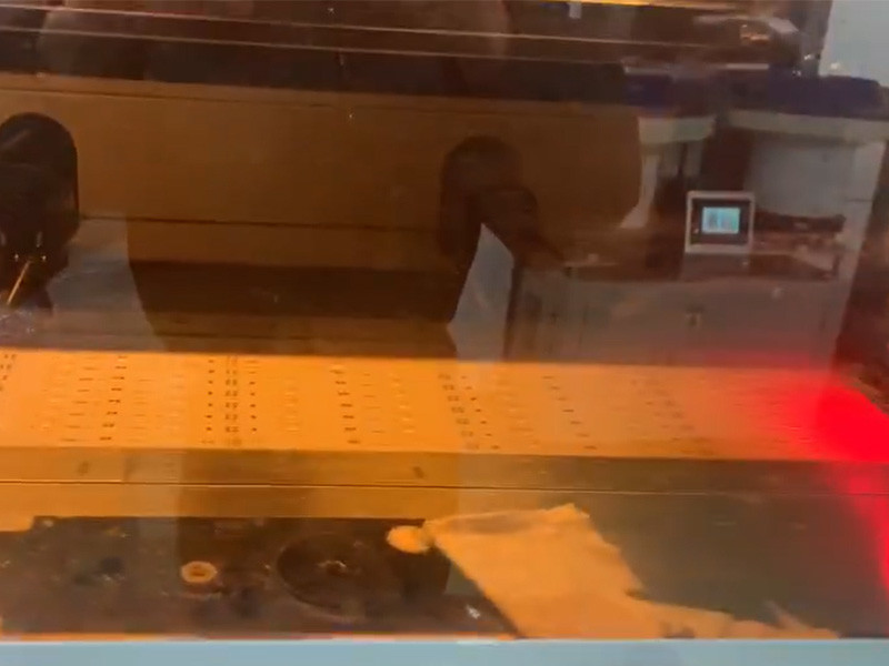 Machine Is Dropping Kafute Glue On Pcb