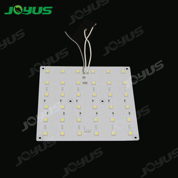 LED Light Pcb Board Smd5050 Light Dual Color White Red Square 140*140mm 24v 36